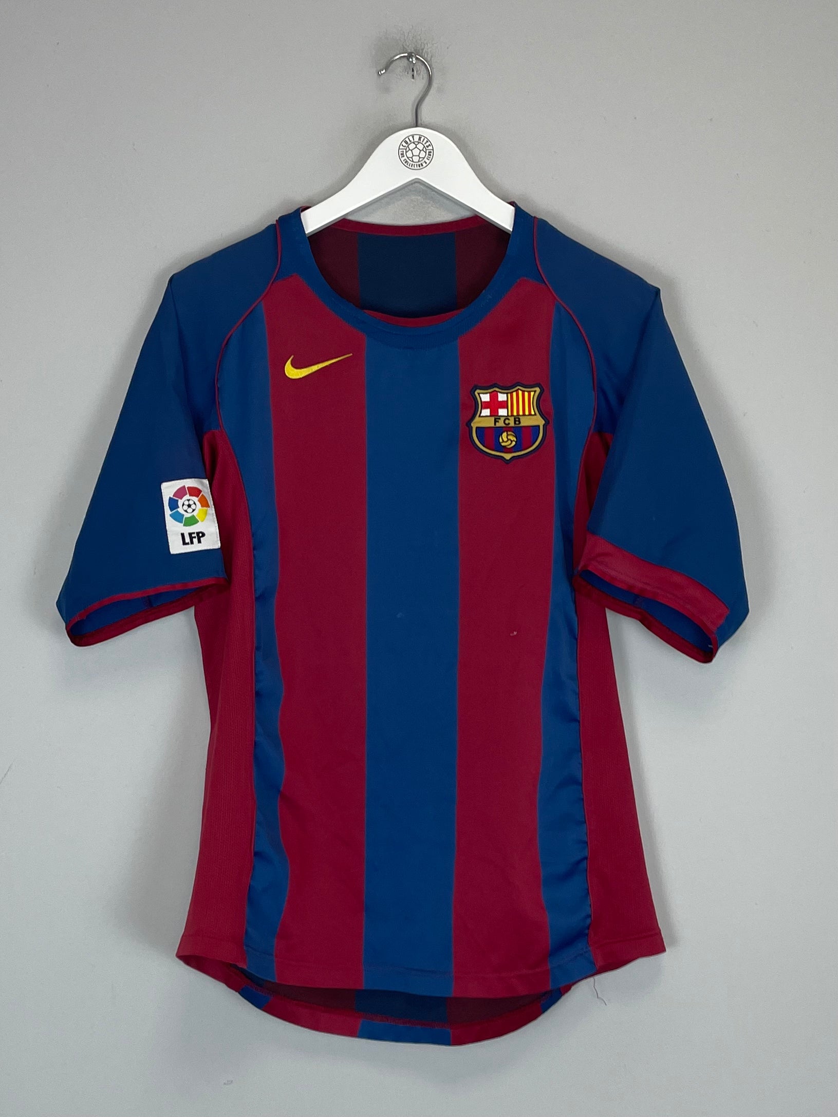 Shop 2004/05 BARCELONA MESSI #30 HOME SHIRT (S) NIKE, classic football shirts, vintage football shirts & retro soccer jerseys at Cult Kits