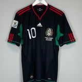 2010/11 MEXICO BLANCO #10 AWAY SHIRT (M) ADIDAS