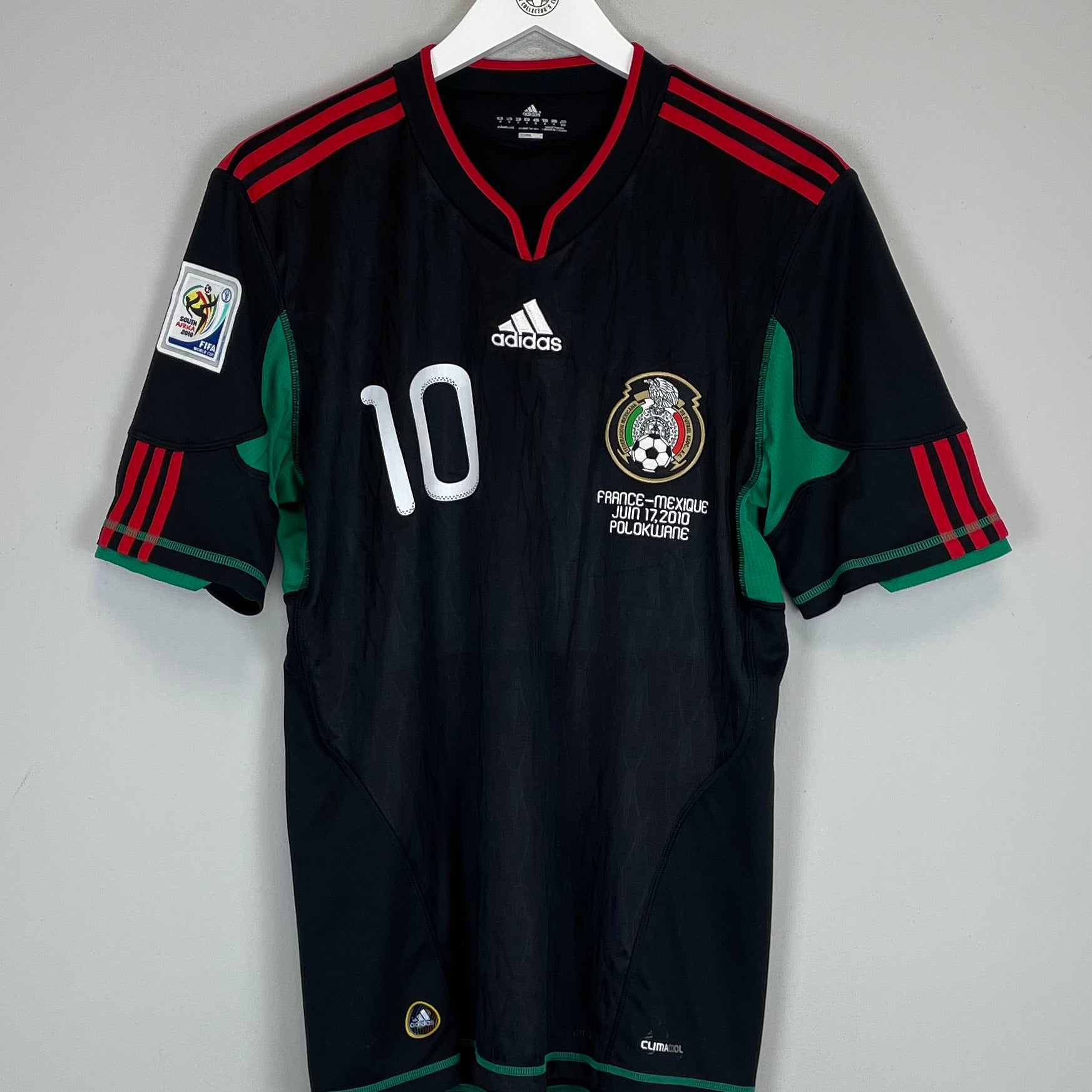 Shop 2010/11 MEXICO BLANCO #10 AWAY SHIRT (M) ADIDAS, classic football shirts, vintage football shirts & retro soccer jerseys at Cult Kits