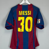 Shop 2004/05 BARCELONA MESSI #30 HOME SHIRT (S) NIKE, classic football shirts, vintage football shirts & retro soccer jerseys at Cult Kits