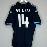 2009/10 REAL MADRID GUTI HAZ #14 AWAY SHIRT (L) ADIDAS