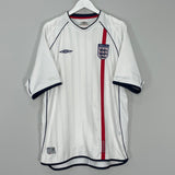 2001/03 ENGLAND HOME SHIRT (XXL) UMBRO