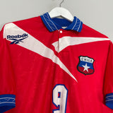 1998/99 CHILE #9 (ZAMORANO) HOME SHIRT (M) REEBOK