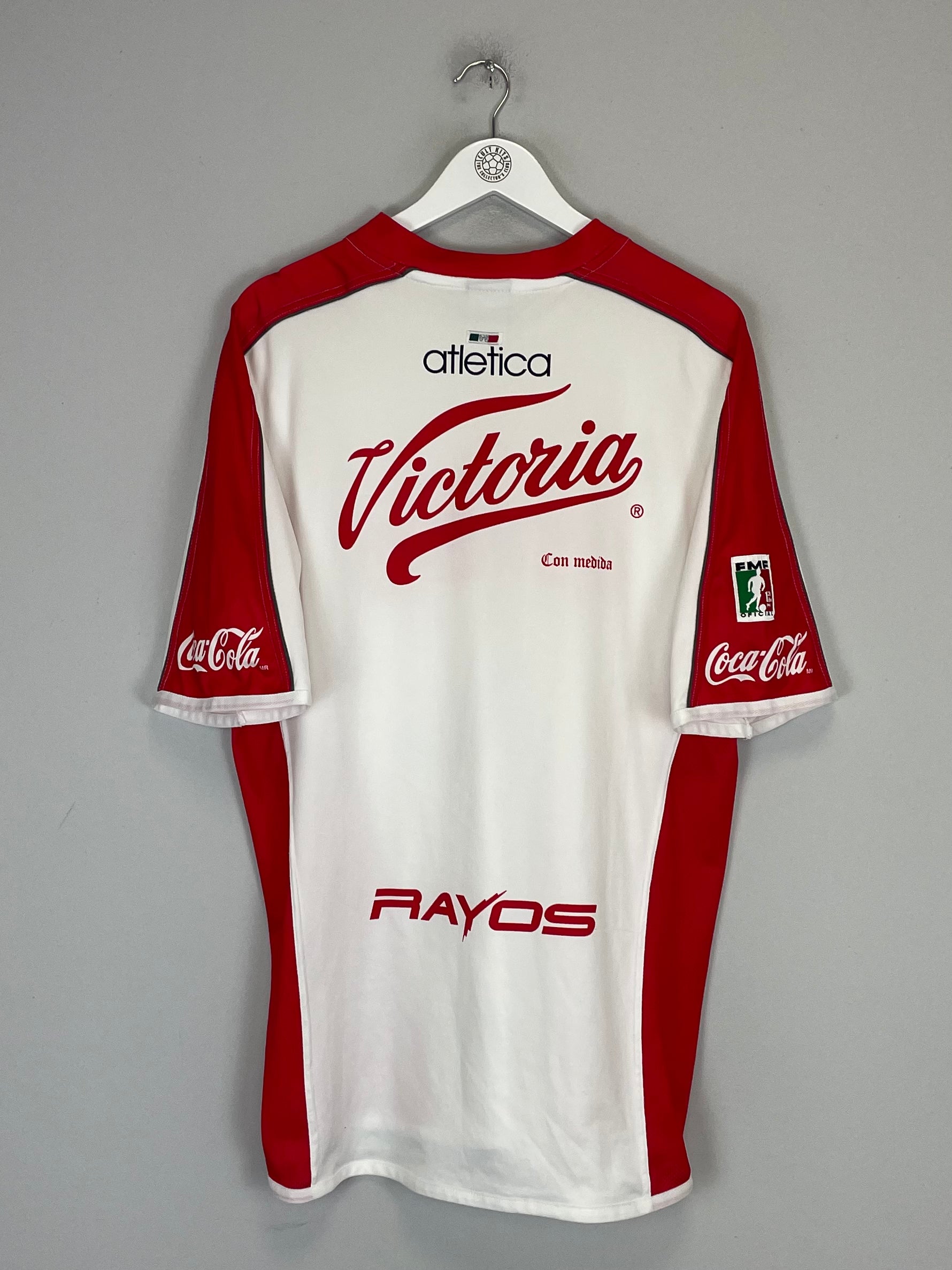 Shop 2001/02 NECAXA AWAY SHIRT (XL) ATLETICA, classic football shirts, vintage football shirts & retro soccer jerseys at Cult Kits