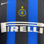 Shop 2004/05 INTER MILAN ADRIANO #10 HOME SHIRT (L) NIKE, classic football shirts, vintage football shirts & retro soccer jerseys at Cult Kits