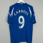 2010/11 NEWCASTLE CARROLL #9 *SIGNED* AWAY SHIRT (XL) PUMA
