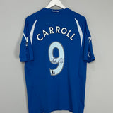 2010/11 NEWCASTLE CARROLL #9 *SIGNED* AWAY SHIRT (XL) PUMA