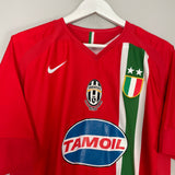 2005/06 JUVENTUS DEL PIERO #10 AWAY SHIRT (L) NIKE