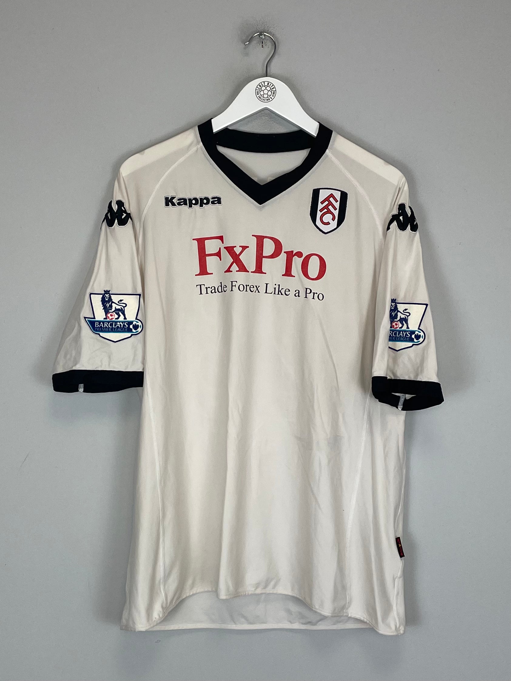 Shop 2010/11 FULHAM DEMPSEY #23 HOME SHIRT (XXL) KAPPA, classic football shirts, vintage football shirts & retro soccer jerseys at Cult Kits