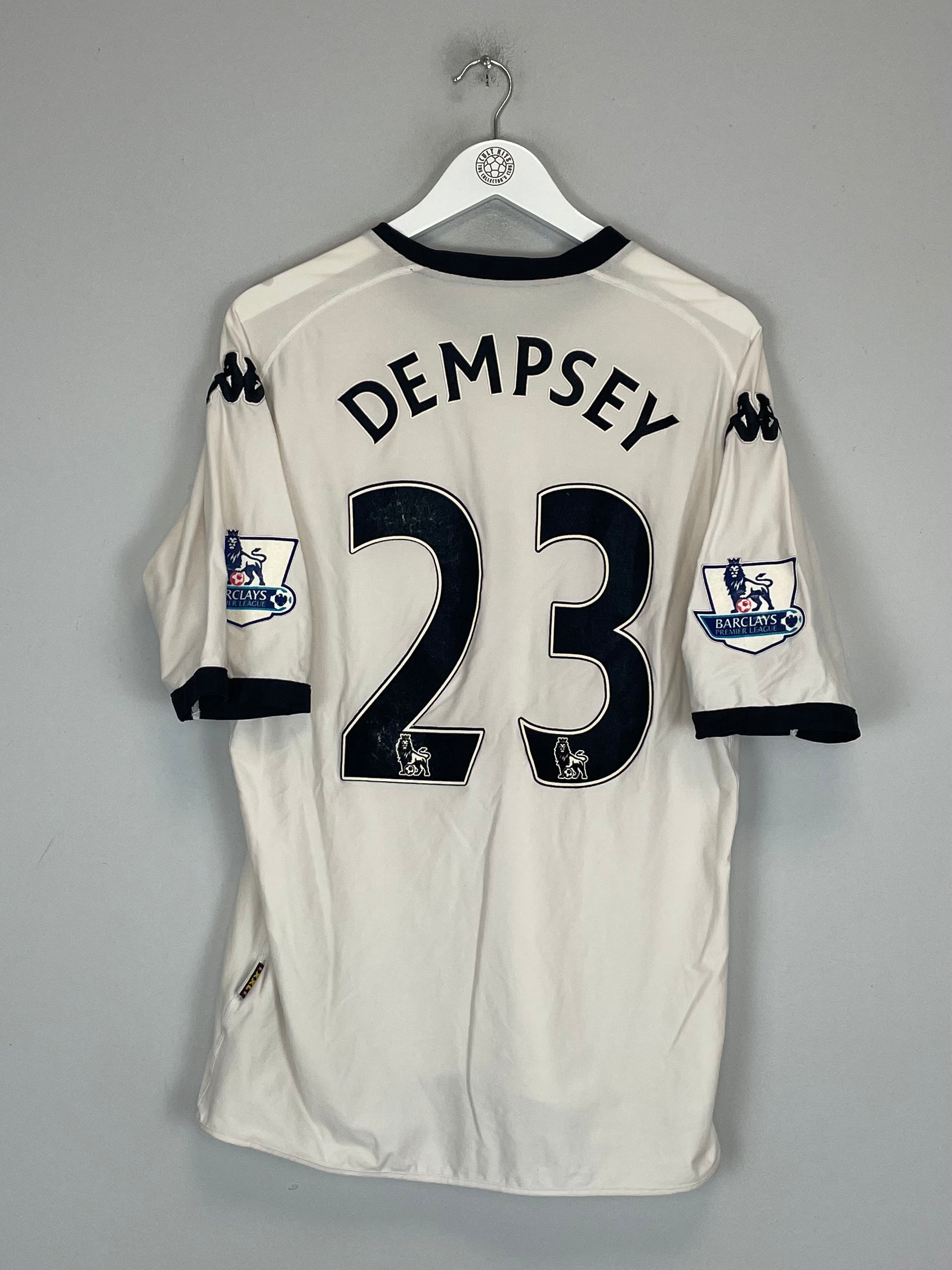 Shop 2010/11 FULHAM DEMPSEY #23 HOME SHIRT (XXL) KAPPA, classic football shirts, vintage football shirts & retro soccer jerseys at Cult Kits