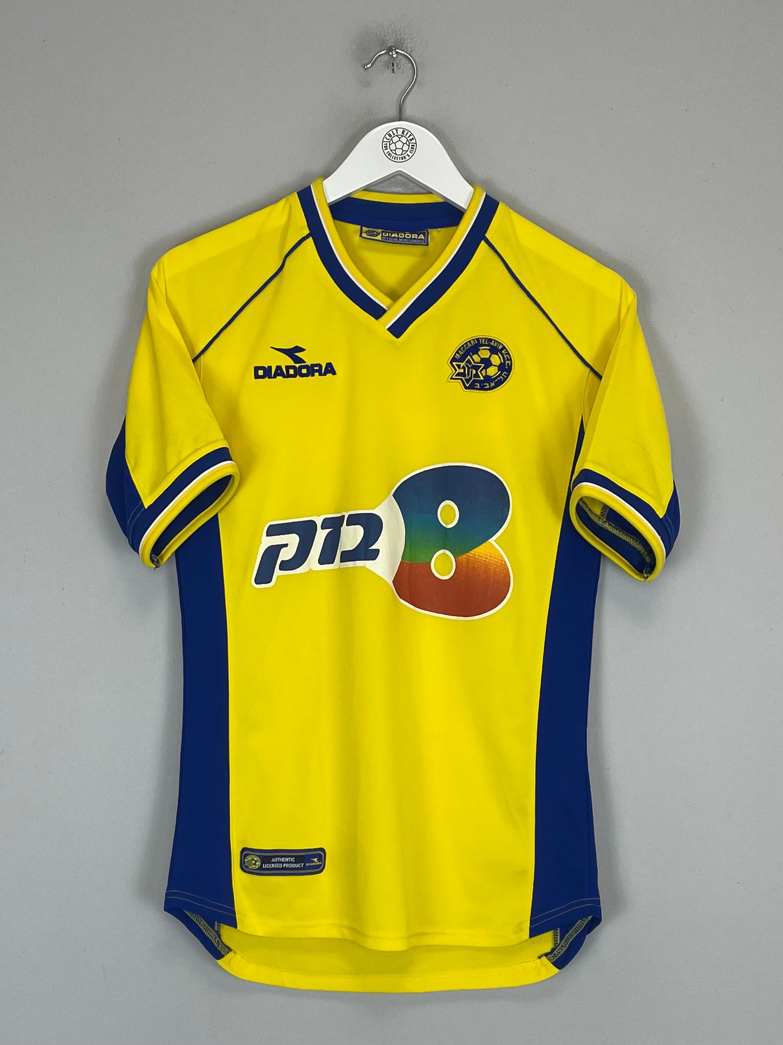 Shop 2001/02 MACCABI TEL AVIV HOME SHIRT (S) DIADORA, classic football shirts, vintage football shirts & retro soccer jerseys at Cult Kits