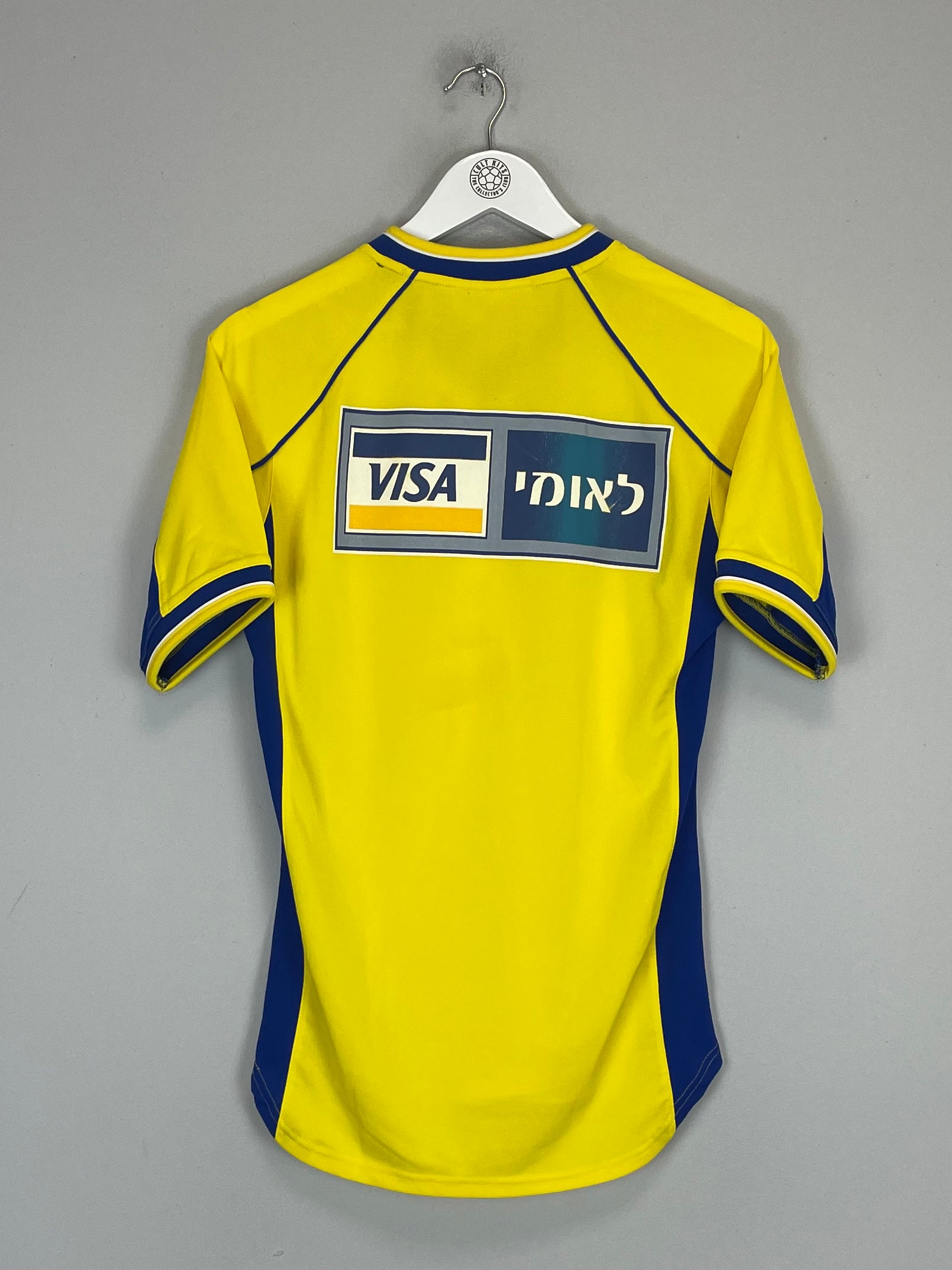 Shop 2001/02 MACCABI TEL AVIV HOME SHIRT (S) DIADORA, classic football shirts, vintage football shirts & retro soccer jerseys at Cult Kits