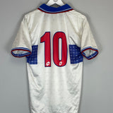 1996 UNIVERSIDAD CATOLICA #10 HOME SHIRT (M) LOTTO