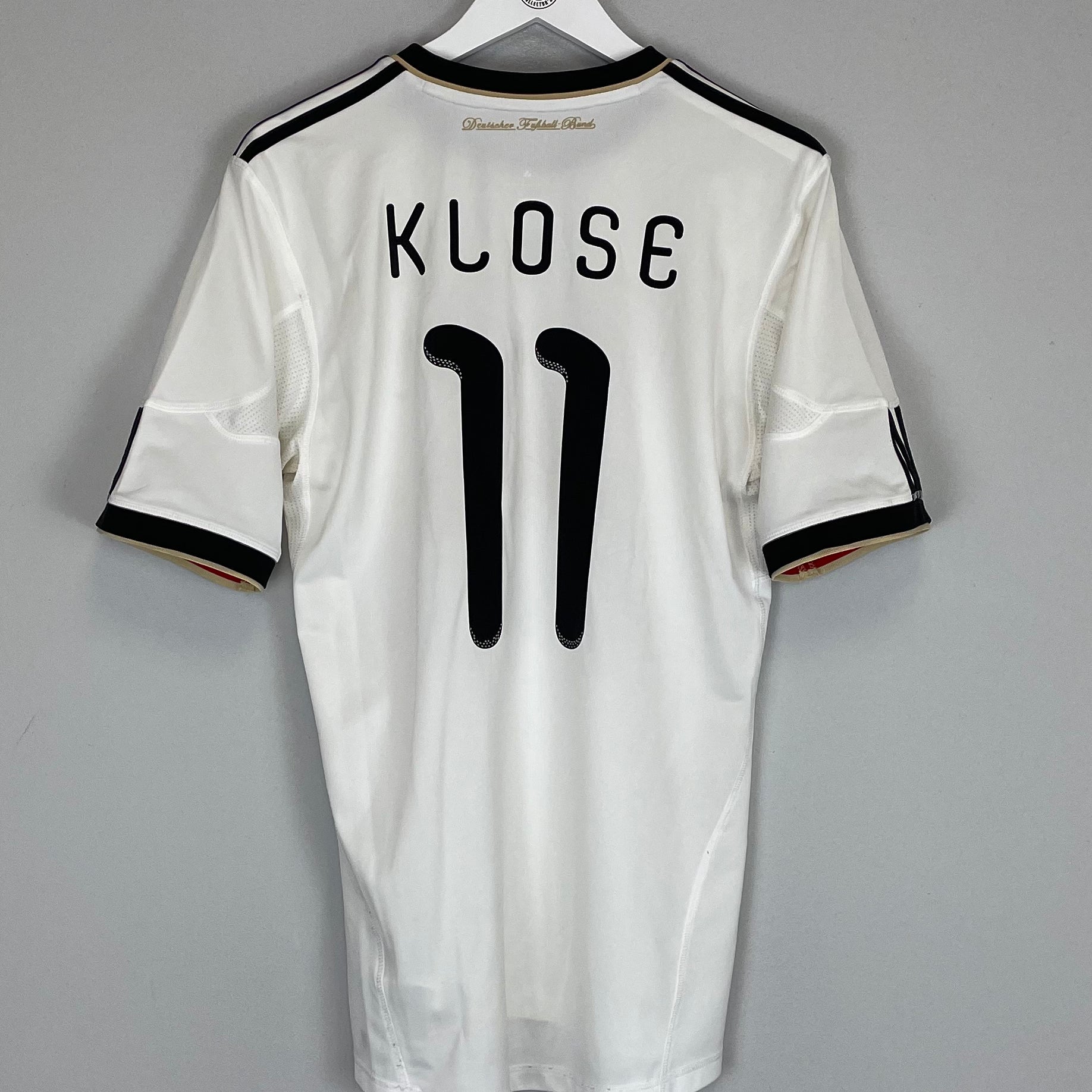 Shop 2010/11 GERMANY KLOSE #11 HOME SHIRT (M) ADIDAS, classic football shirts, vintage football shirts & retro soccer jerseys at Cult Kits