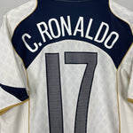 Shop 2004/06 PORTUGAL C.RONALDO #17 AWAY SHIRT (M) NIKE, classic football shirts, vintage football shirts & retro soccer jerseys at Cult Kits