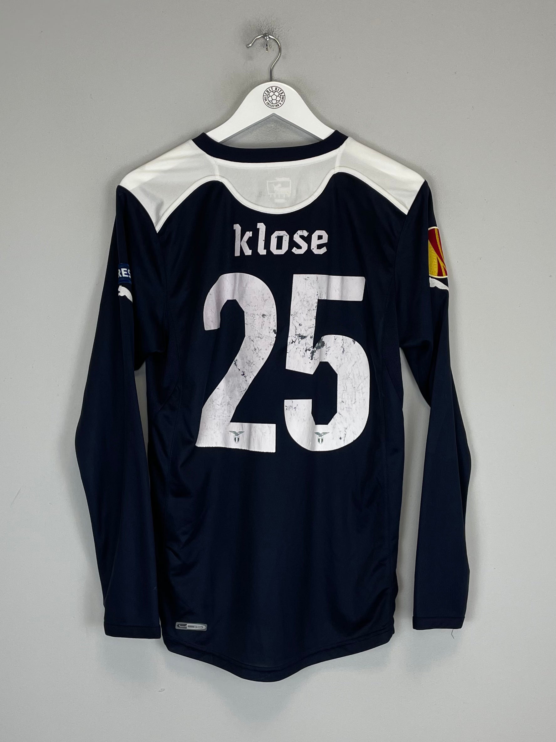 Shop 2011/12 LAZIO KLOSE #25 L/S THIRD SHIRT (S) PUMA, classic football shirts, vintage football shirts & retro soccer jerseys at Cult Kits