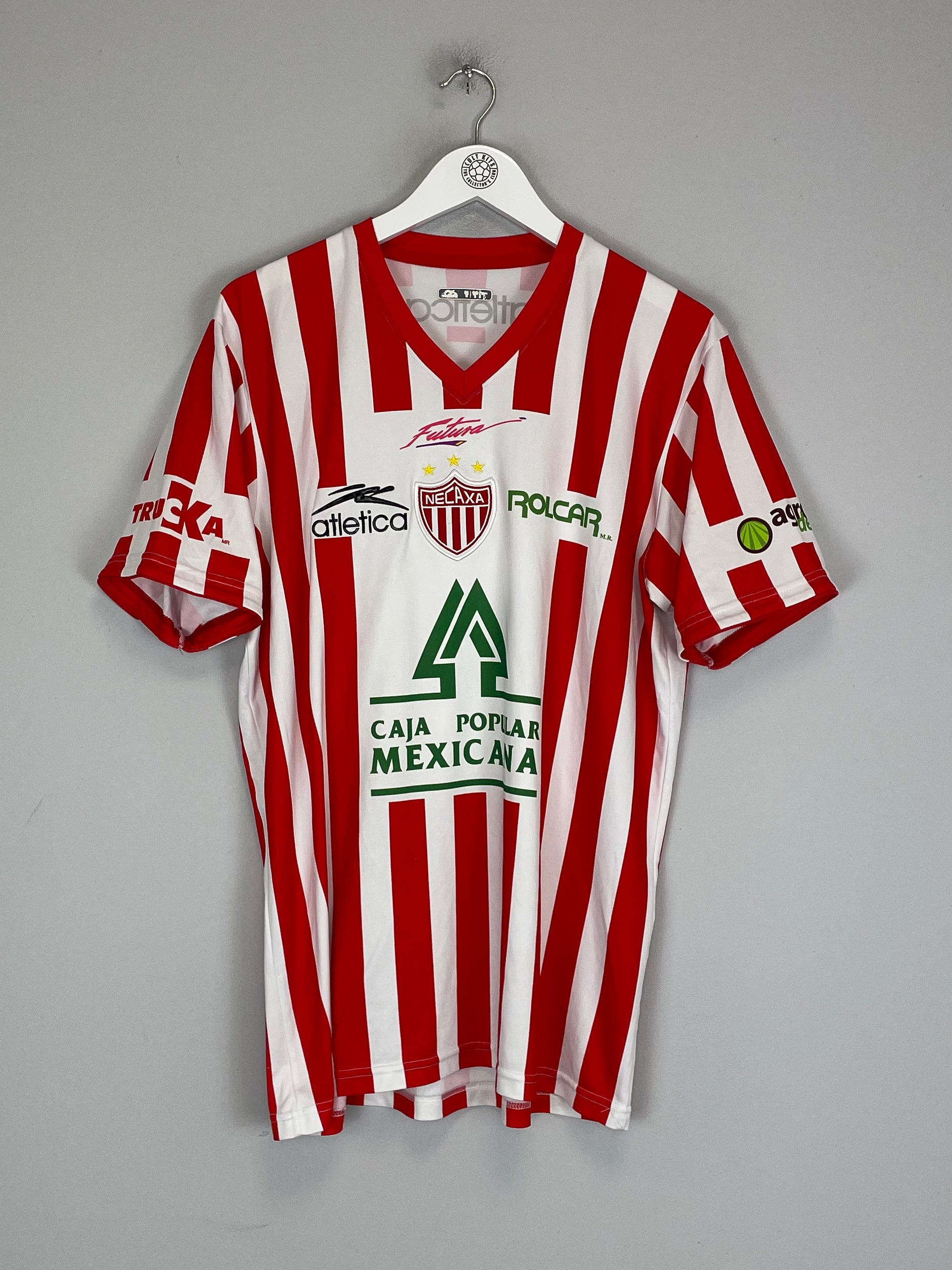 Shop 2011/12 NECAXA HOME SHIRT (L) ATLETICA, classic football shirts, vintage football shirts & retro soccer jerseys at Cult Kits
