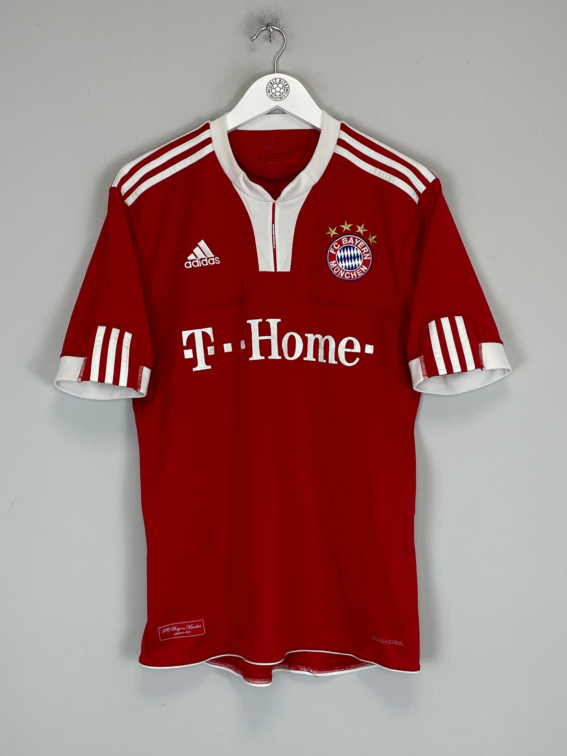 Shop 2009/10 BAYERN MUNICH HOME SHIRT (M) ADIDAS, classic football shirts, vintage football shirts & retro soccer jerseys at Cult Kits