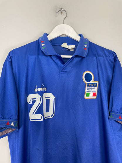 1992/94 ITALY #20 HOME SHIRT (XL) DIADORA