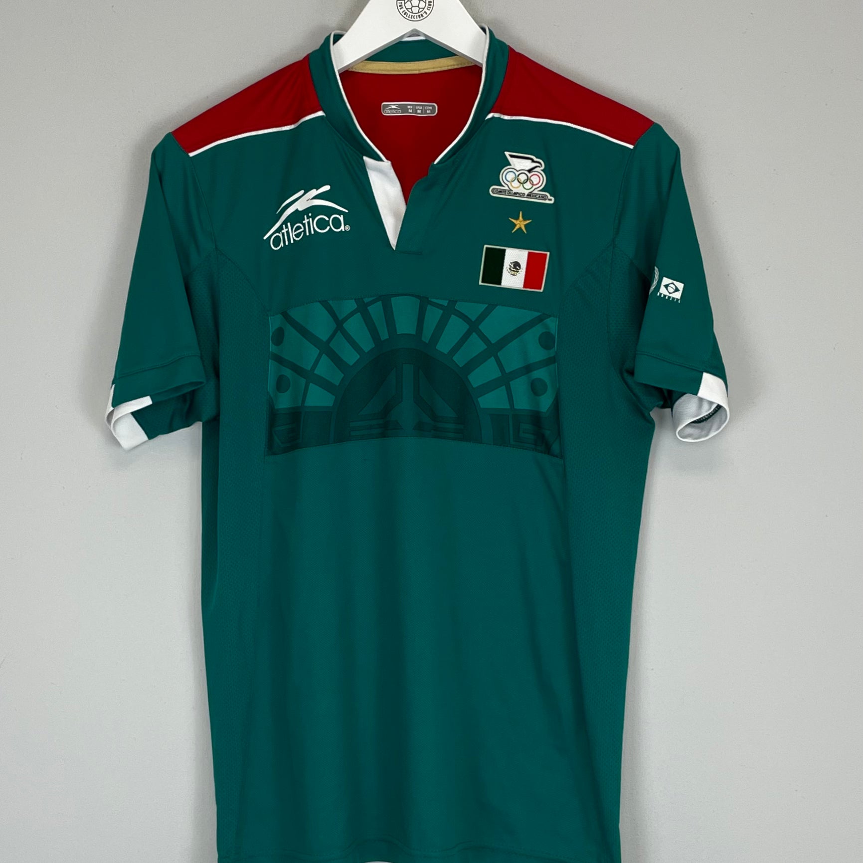 Shop 2012 MEXICO OLYMPIC SHIRT (M) ATLETICA, classic football shirts, vintage football shirts & retro soccer jerseys at Cult Kits