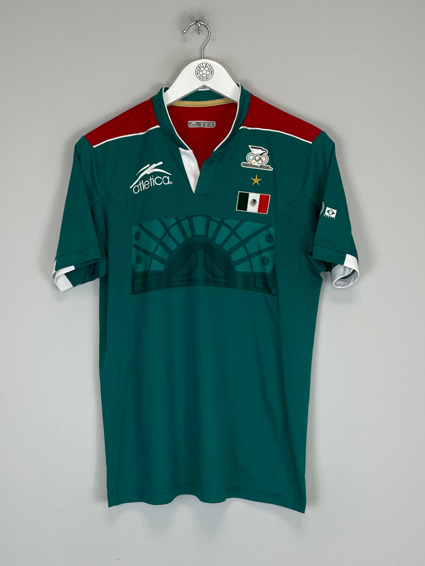 Shop 2012 MEXICO OLYMPIC SHIRT (M) ATLETICA, classic football shirts, vintage football shirts & retro soccer jerseys at Cult Kits