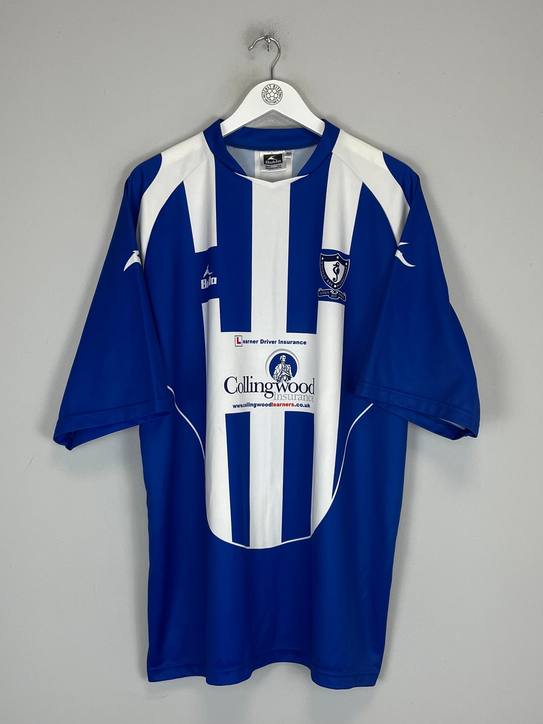 Shop 2008/09 WHITLEY BAY HOME SHIRT (XXL) BUKTA, classic football shirts, vintage football shirts & retro soccer jerseys at Cult Kits