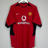 2002/04 MANCHESTER UNITED HOME SHIRT (L) NIKE