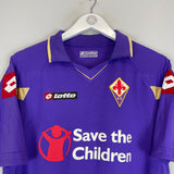 2010/11 FIORENTINA HOME SHIRT (M) LOTTO