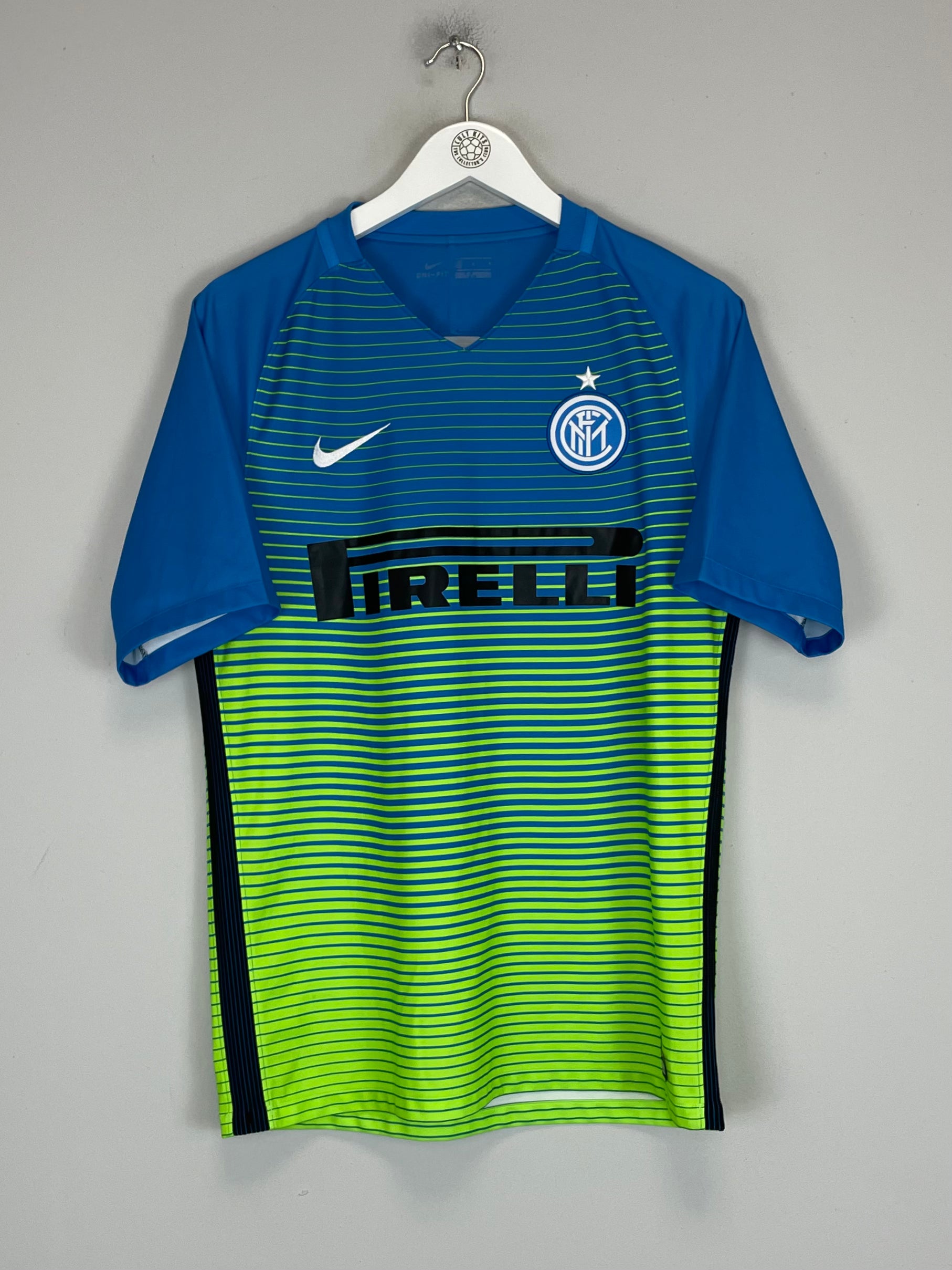 Shop 2016/17 INTER MILAN THIRD SHIRT (M) NIKE, classic football shirts, vintage football shirts & retro soccer jerseys at Cult Kits