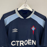 2000/01 CELTA VIGO BERIZZO #26 AWAY SHIRT (L) UMBRO