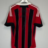 Shop 2012/13 AC MILAN ROBINHO #7 HOME SHIRT (L) ADIDAS, classic football shirts, vintage football shirts & retro soccer jerseys at Cult Kits