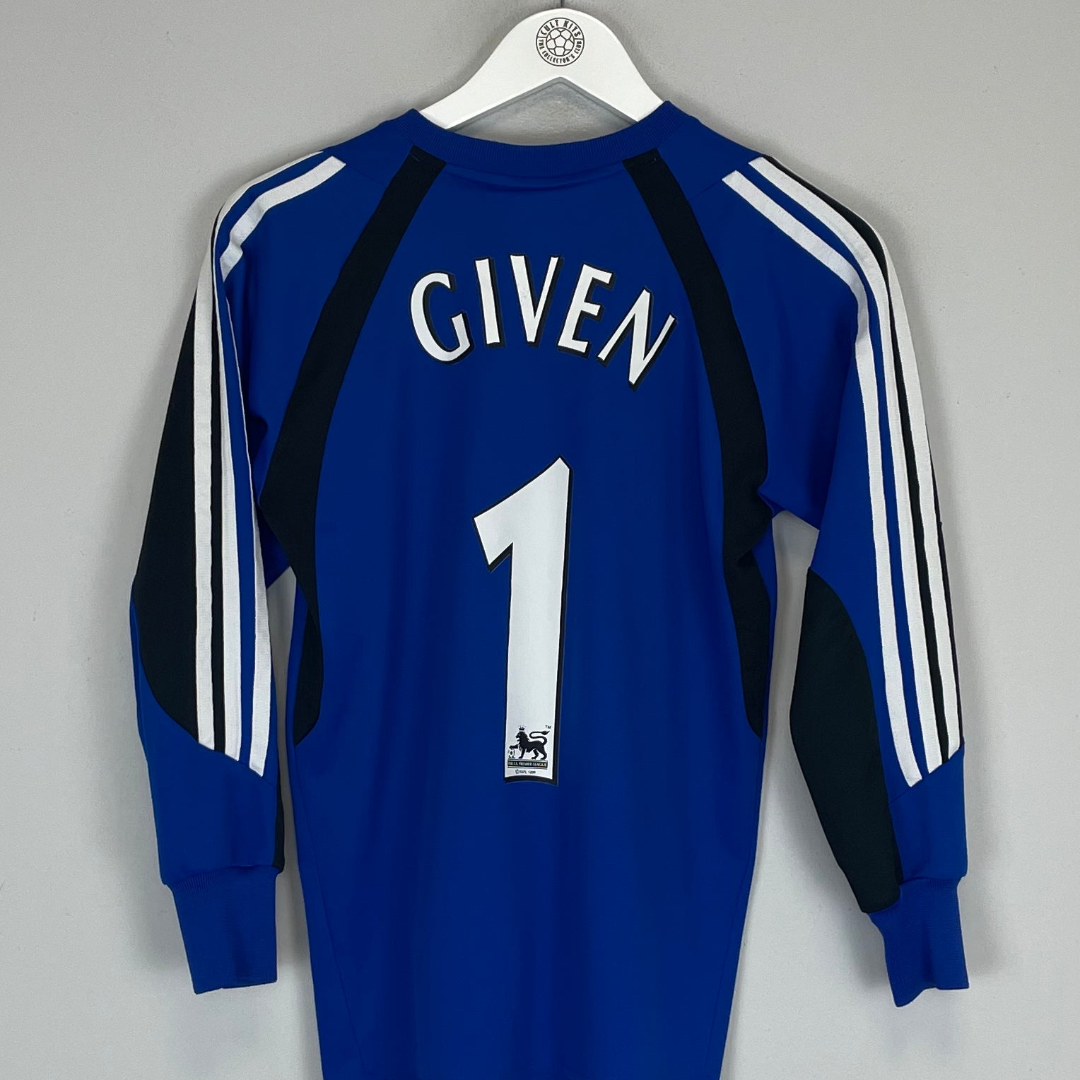 Shop 2003/04 NEWCASTLE UNITED GIVEN #1 GK SHIRT (M.KIDS) ADIDAS, classic football shirts, vintage football shirts & retro soccer jerseys at Cult Kits