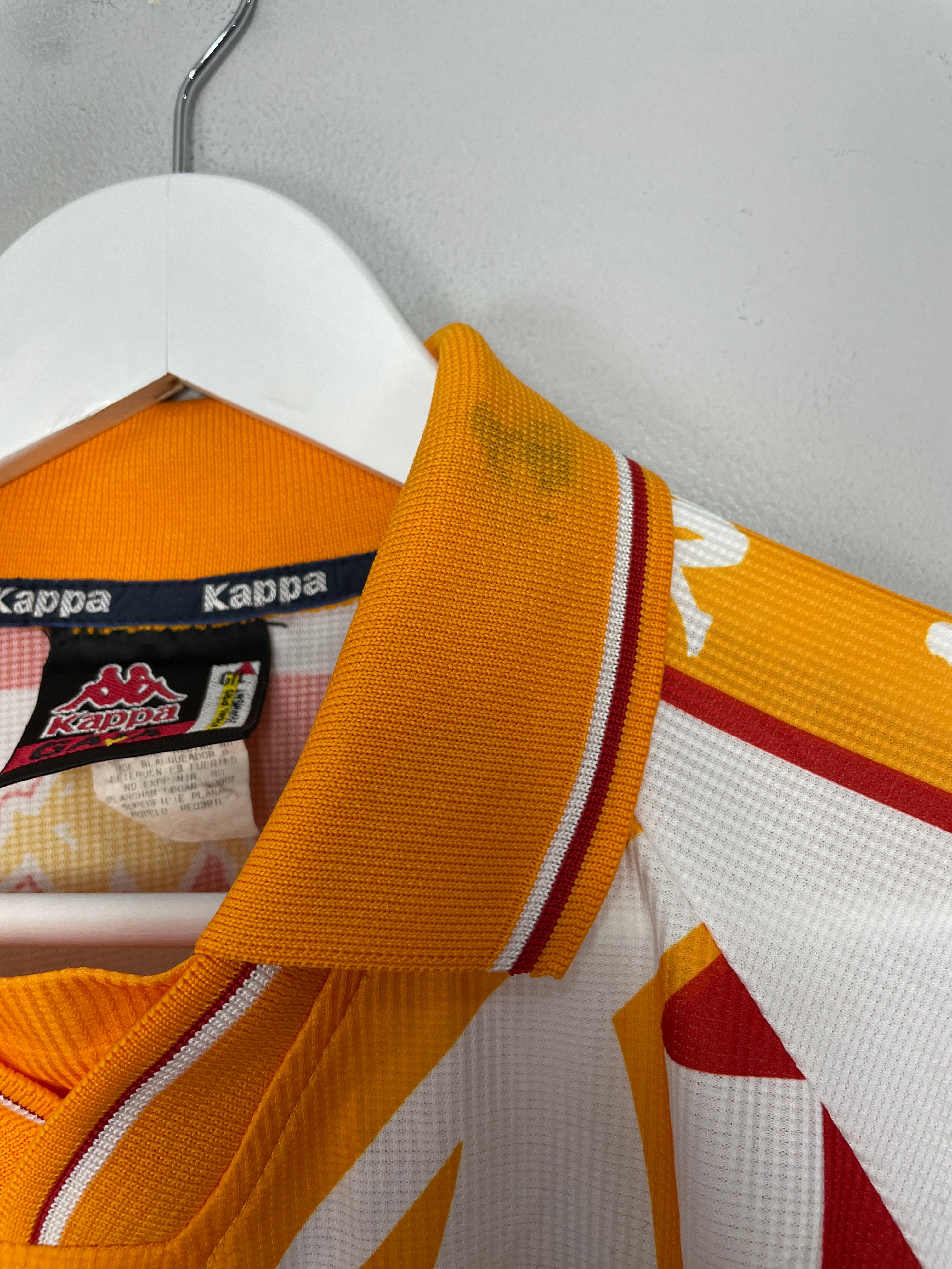 Shop 1999/00 TECOS FC HOME SHIRT (L) KAPPA, classic football shirts, vintage football shirts & retro soccer jerseys at Cult Kits