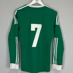 Shop 2011/12 MEXICO *PLAYER ISSUE* #7 L/S HOME SHIRT (M) ADIDAS, classic football shirts, vintage football shirts & retro soccer jerseys at Cult Kits
