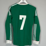 Shop 2011/12 MEXICO *PLAYER ISSUE* #7 L/S HOME SHIRT (M) ADIDAS, classic football shirts, vintage football shirts & retro soccer jerseys at Cult Kits