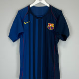 2004/05 BARCELONA RONALDINHO #10 AWAY SHIRT (L) NIKE