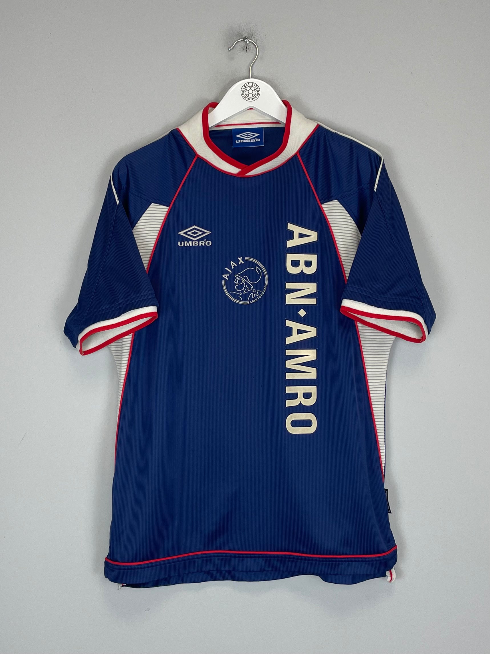 Shop 1999/00 AJAX AWAY SHIRT (M) UMBRO, classic football shirts, vintage football shirts & retro soccer jerseys at Cult Kits