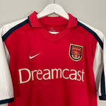 Shop 2000/02 ARSENAL HENRY #14 HOME SHIRT (S) NIKE, classic football shirts, vintage football shirts & retro soccer jerseys at Cult Kits