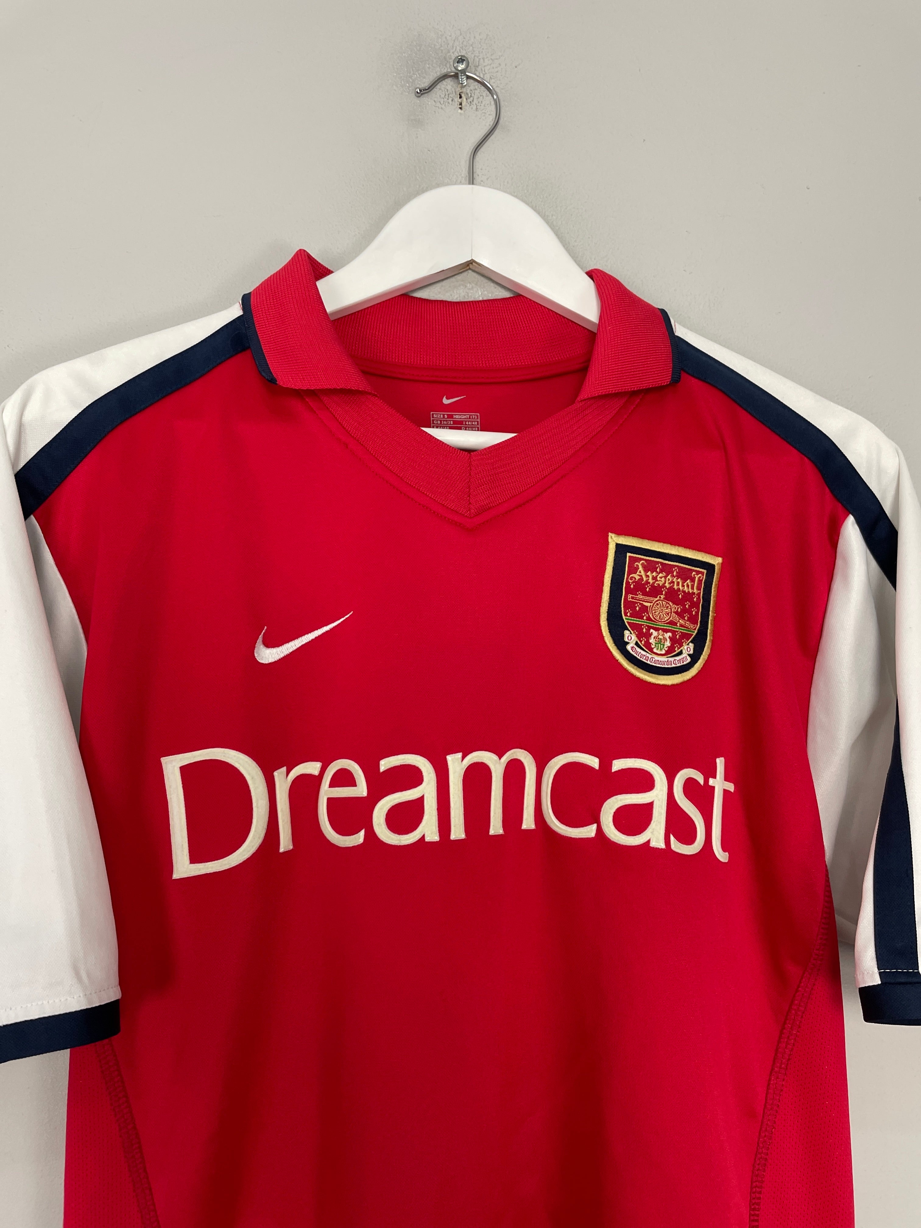 Shop 2000/02 ARSENAL HENRY #14 HOME SHIRT (S) NIKE, classic football shirts, vintage football shirts & retro soccer jerseys at Cult Kits