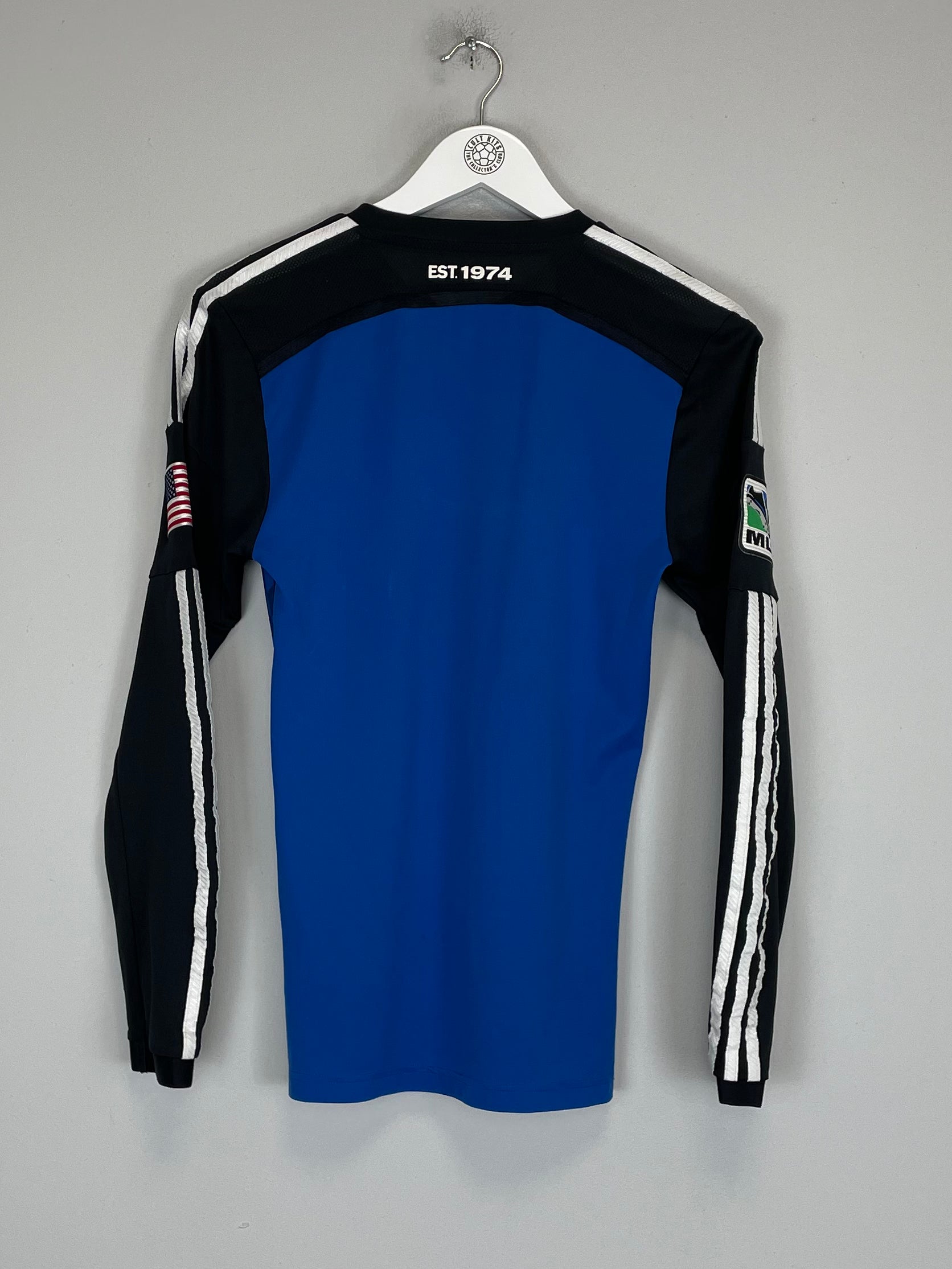 Shop 2014/15 SAN JOSE EARTHQUAKES L/S HOME SHIRT (S) ADIDAS, classic football shirts, vintage football shirts & retro soccer jerseys at Cult Kits