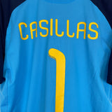 2010/11 SPAIN I.CASILLAS #1 GK SHIRT (L) ADIDAS
