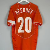 2004/06 NETHERLANDS SEEDORF #20 HOME SHIRT (L) NIKE