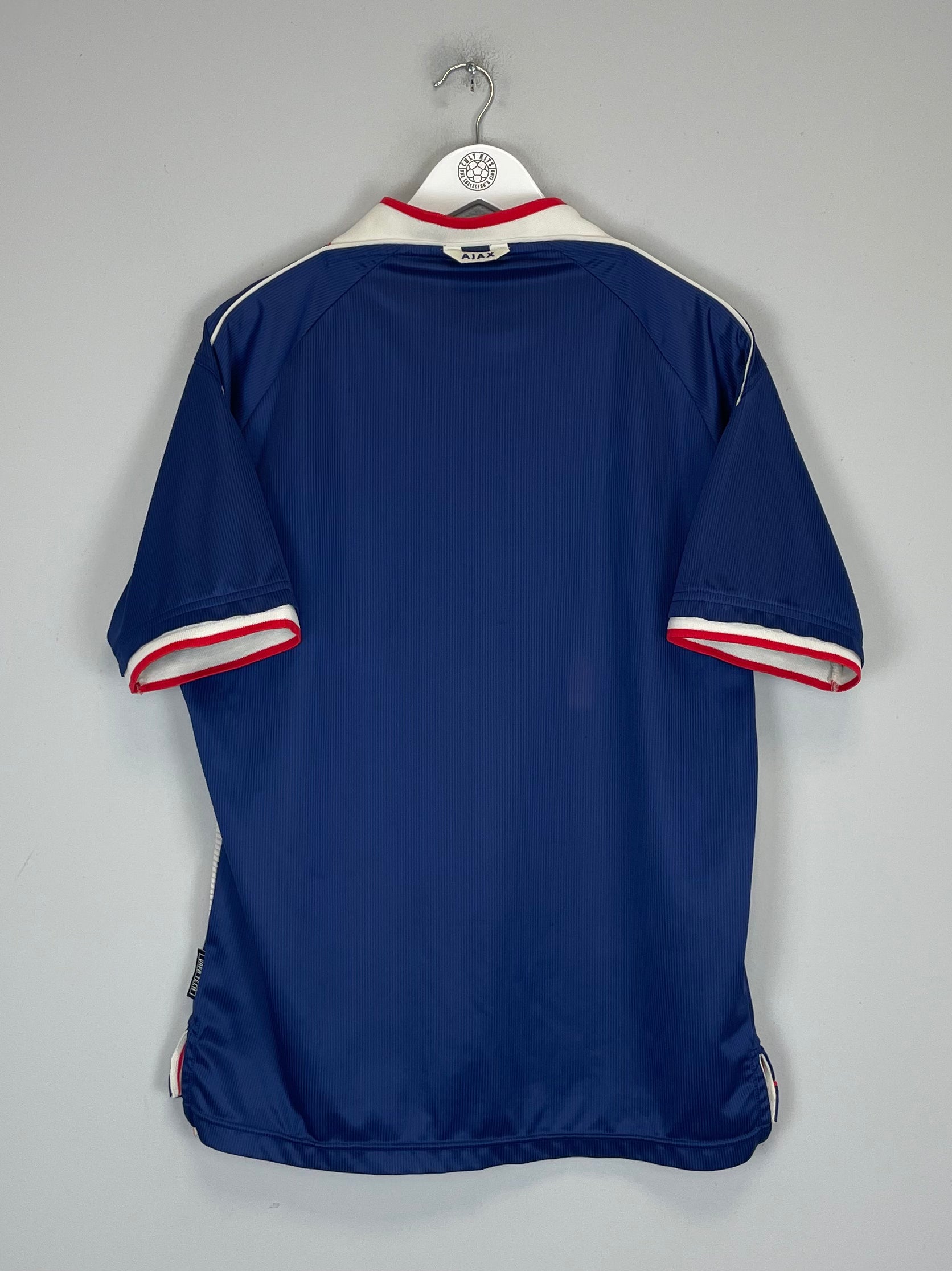 Shop 1999/00 AJAX AWAY SHIRT (M) UMBRO, classic football shirts, vintage football shirts & retro soccer jerseys at Cult Kits