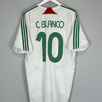 Shop 2007/08 MEXICO C.BLANCO #10 AWAY SHIRT (XL) ADIDAS, classic football shirts, vintage football shirts & retro soccer jerseys at Cult Kits