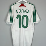 Shop 2007/08 MEXICO C.BLANCO #10 AWAY SHIRT (XL) ADIDAS, classic football shirts, vintage football shirts & retro soccer jerseys at Cult Kits