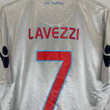 2009/10 NAPOLI LAVEZZI #7 AWAY SHIRT (M) MACRON
