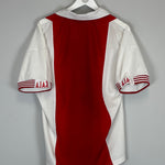Shop 1997/98 AJAX HOME SHIRT (L) UMBRO, classic football shirts, vintage football shirts & retro soccer jerseys at Cult Kits