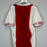 Shop 1997/98 AJAX HOME SHIRT (L) UMBRO, classic football shirts, vintage football shirts & retro soccer jerseys at Cult Kits