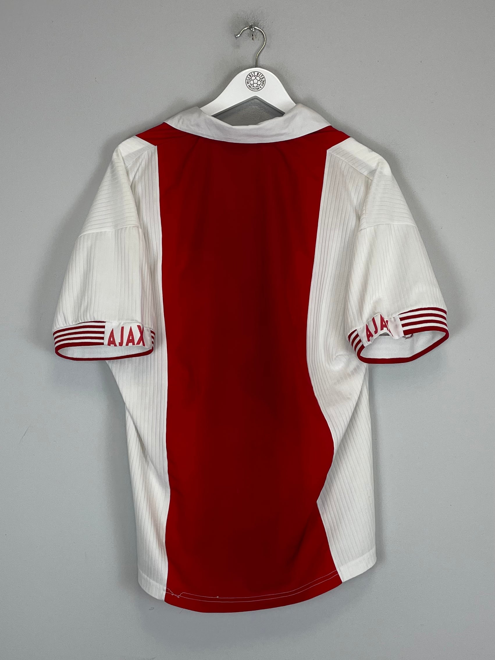 Shop 1997/98 AJAX HOME SHIRT (L) UMBRO, classic football shirts, vintage football shirts & retro soccer jerseys at Cult Kits
