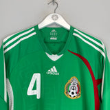 2008/09 MEXICO R.MARQUEZ #4 HOME SHIRT (L) ADIDAS